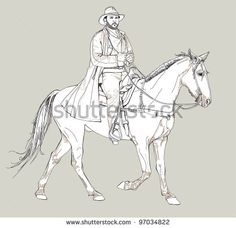 236x228 Best Horse Riding Reference Images Horses, Drawings, Animal - Horse Riding Drawing