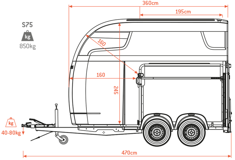 Horse Trailer Drawing at Explore collection of