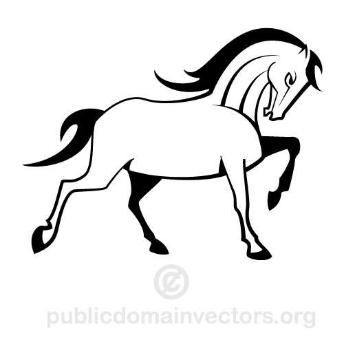 Horse Vector Drawing