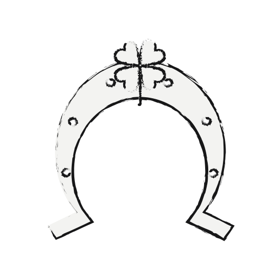 550x550 arch drawing horseshoe huge freebie! download for powerpoint - Horseshoe Drawing