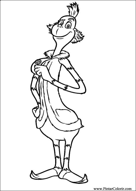 567x794 Drawings To Paint Colour Horton - Horton Drawing