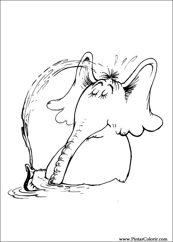 567x794 Drawings To Paint Colour Horton - Horton Drawing