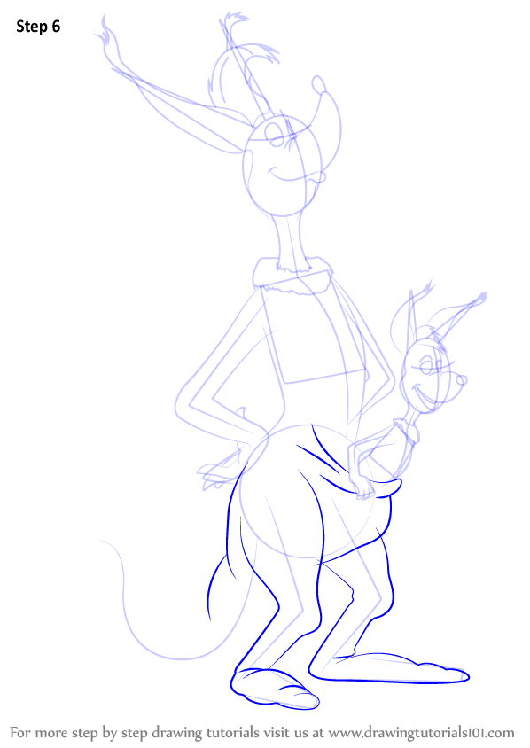 598x844 Learn How To Draw Sour Kangaroo From Horton Hears A Who! - Horton Hears A Who Drawing