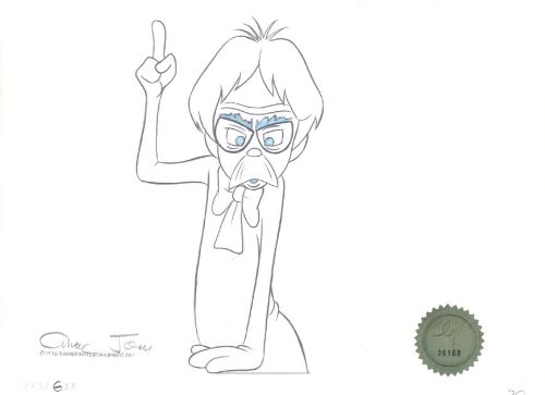 500x363 dr seuss' horton hears a who chuck jones signed drawing of dr - Horton Hears A Who Drawing