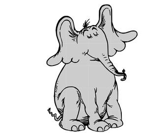 340x270 Huge Collection Of 'dr Seuss Horton Hears A Who Clipart' Download - Horton The Elephant Drawing