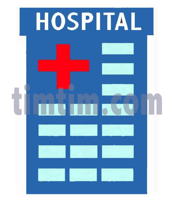 595x689 free drawing of a hospital ican from the category diet health - Hospital Building Drawing