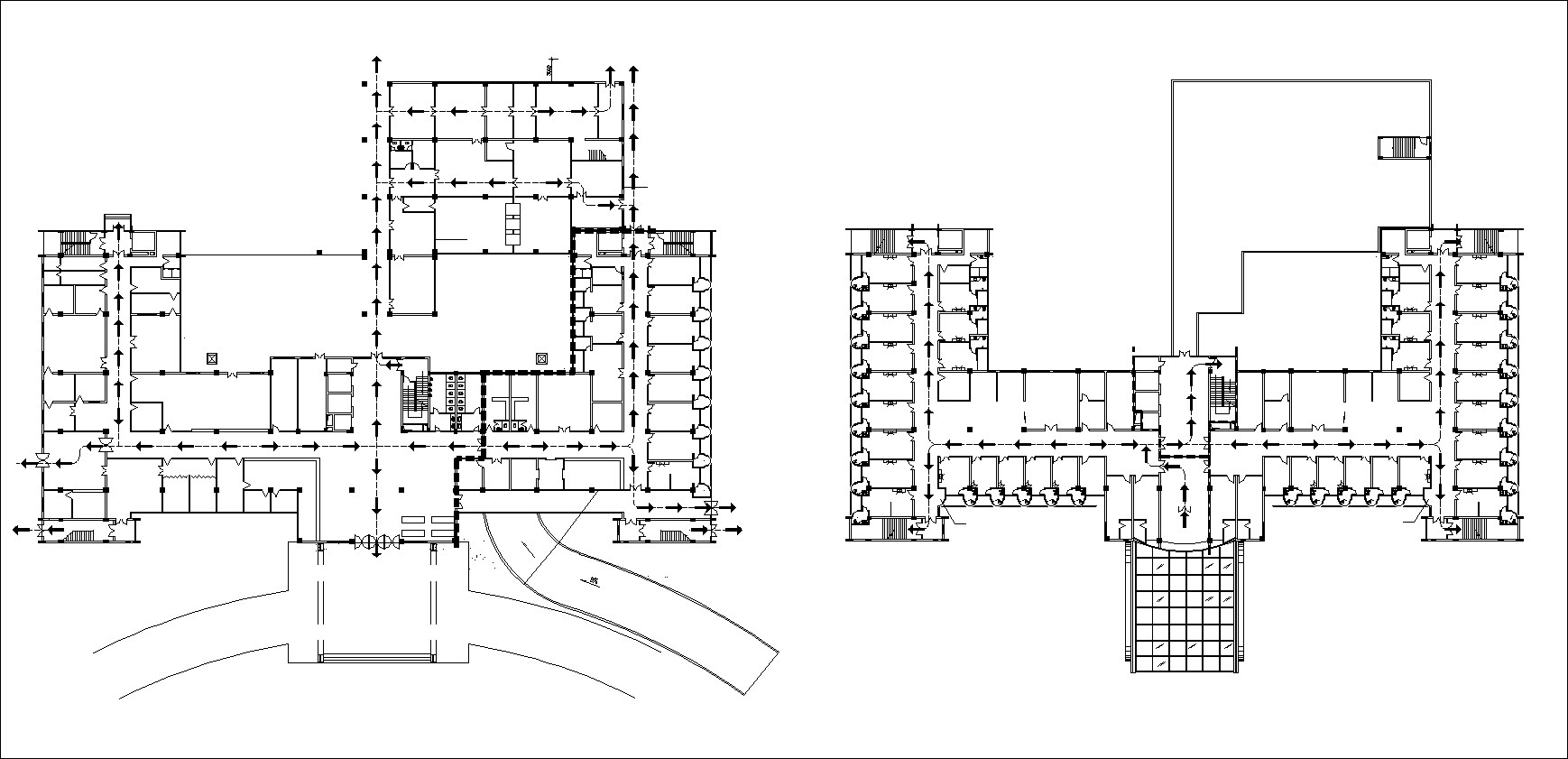 1738x841 Hospital Cad Drawings Architectural Autocad Drawings,blocks - Hospital Building Drawing