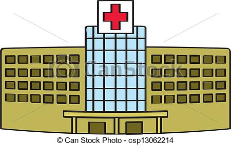 450x284 cartoon hospital a cartoon depiction of a generic hospital building - Hospital Cartoon Drawing