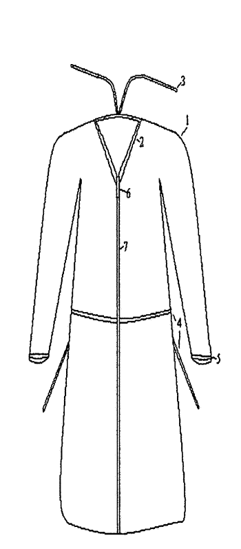 350x797 hospital gown related patent applications - Hospital Drawing Easy