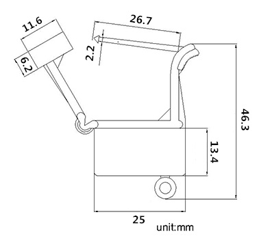 397x358 China Anti Tamper Easy Self Locking Plastic Padlock Seal Lock - Hospital Drawing Easy