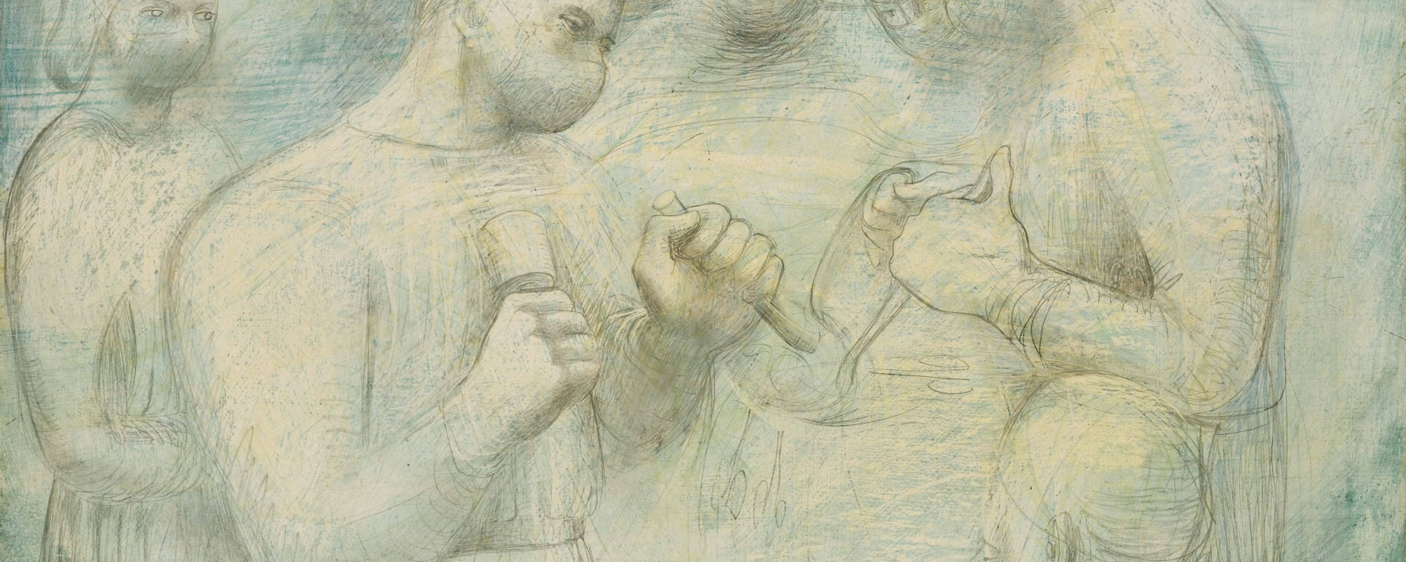 2000x800 Barbara Hepworth The Hospital Drawings - Hospital Drawing Pictures