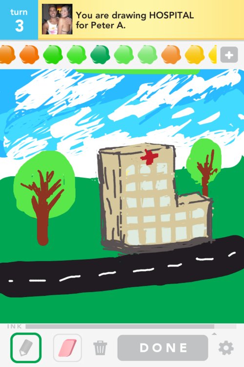 500x750 Hospital Drawings - Hospital Drawing Pictures