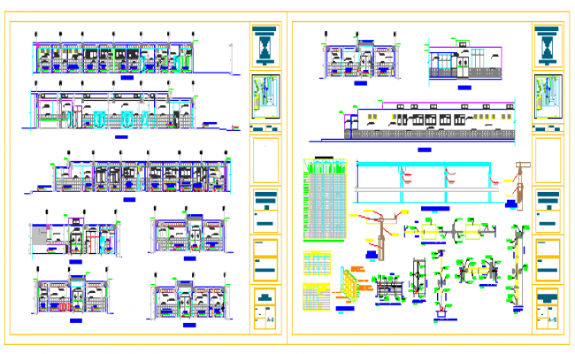 650x400 Section Drawing Of Hospital Design Drawing - Hospital Drawing Pictures