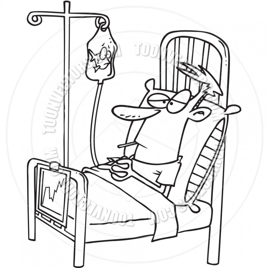 911x911 Collection Of Hospital Bed Clipart Black And White High - Hospital Drawing Pictures