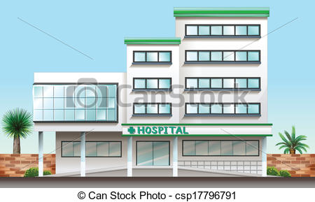 450x289 A Hospital Building Illustration Of A Hospital Building - Hospital Drawing Pictures