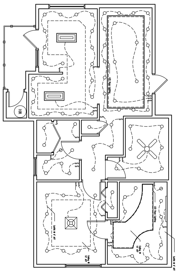 736x1130 Modern Hospital Patient Room Drawing Featuring Patient Electrical - Hospital Room Drawing