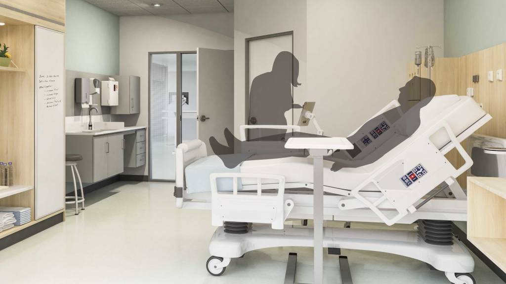 1024x576 Patient Room Design In Hospitals - Hospital Room Drawing