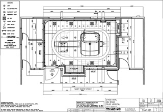320x220 structural drawings of the mr suite - Hospital Room Drawing