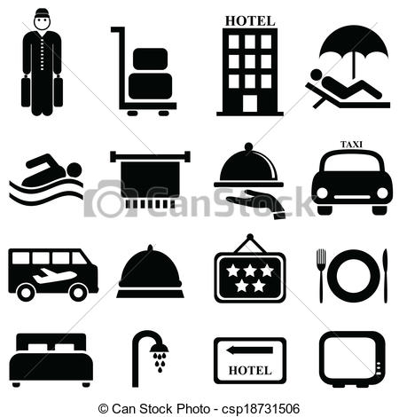 450x470 Hotel And Hospitality Icons Hotel And Hospitality Icon Set - Hospitality Drawing