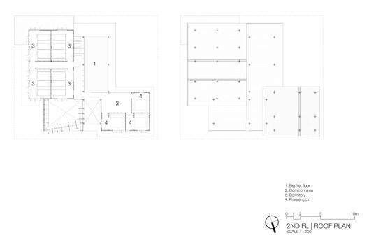 528x343 Kloem Hostel If - Hostel Drawing