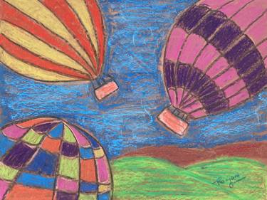 375x281 Hot Air Balloon Drawing - Hot Air Balloon Drawing