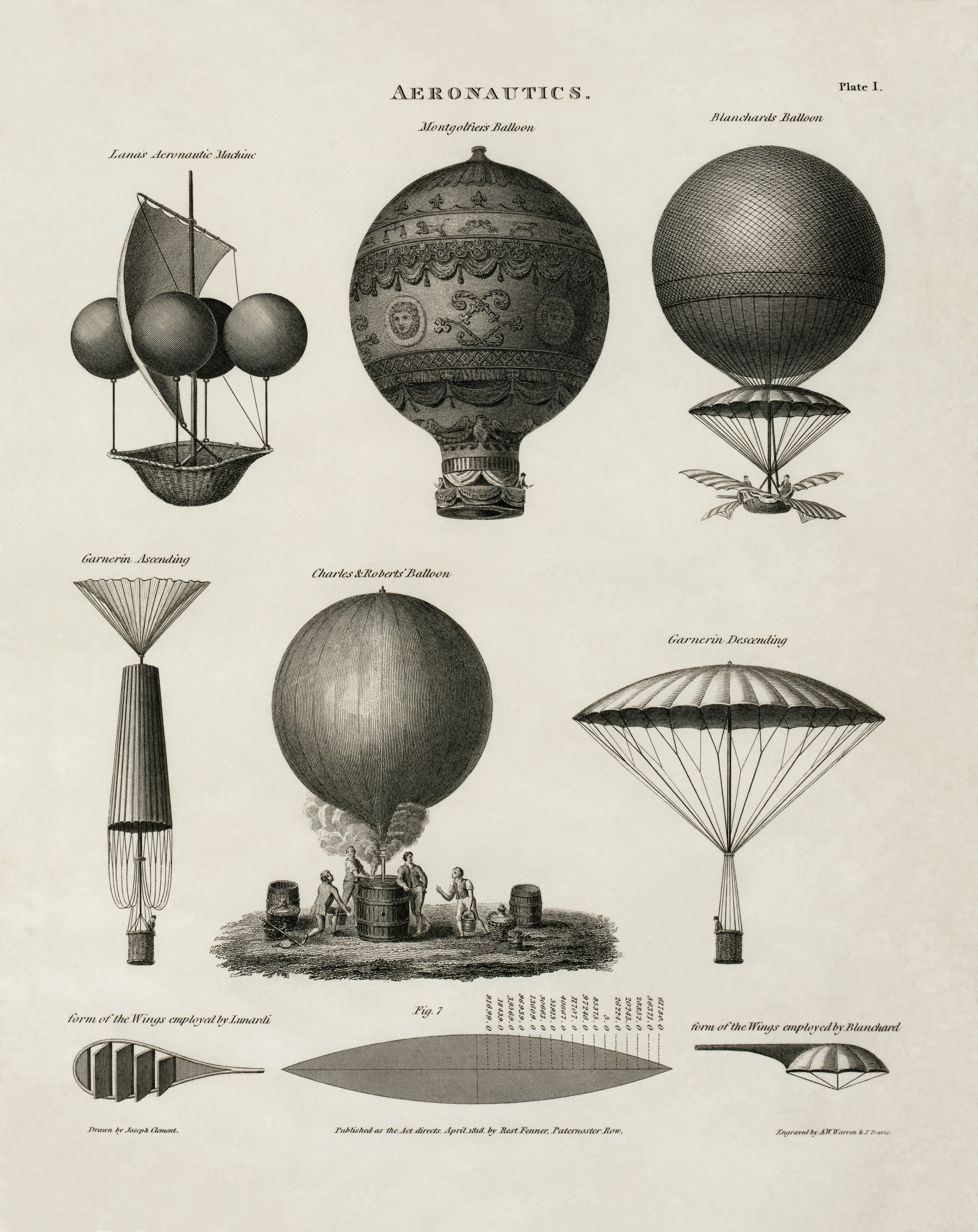 3872x4877 Wikipediafeatured Picture Candidatestechnical Drawing - Hot Air Balloon Drawing