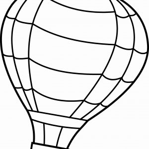 Hot Air Balloon Drawing Template at PaintingValley.com | Explore ...