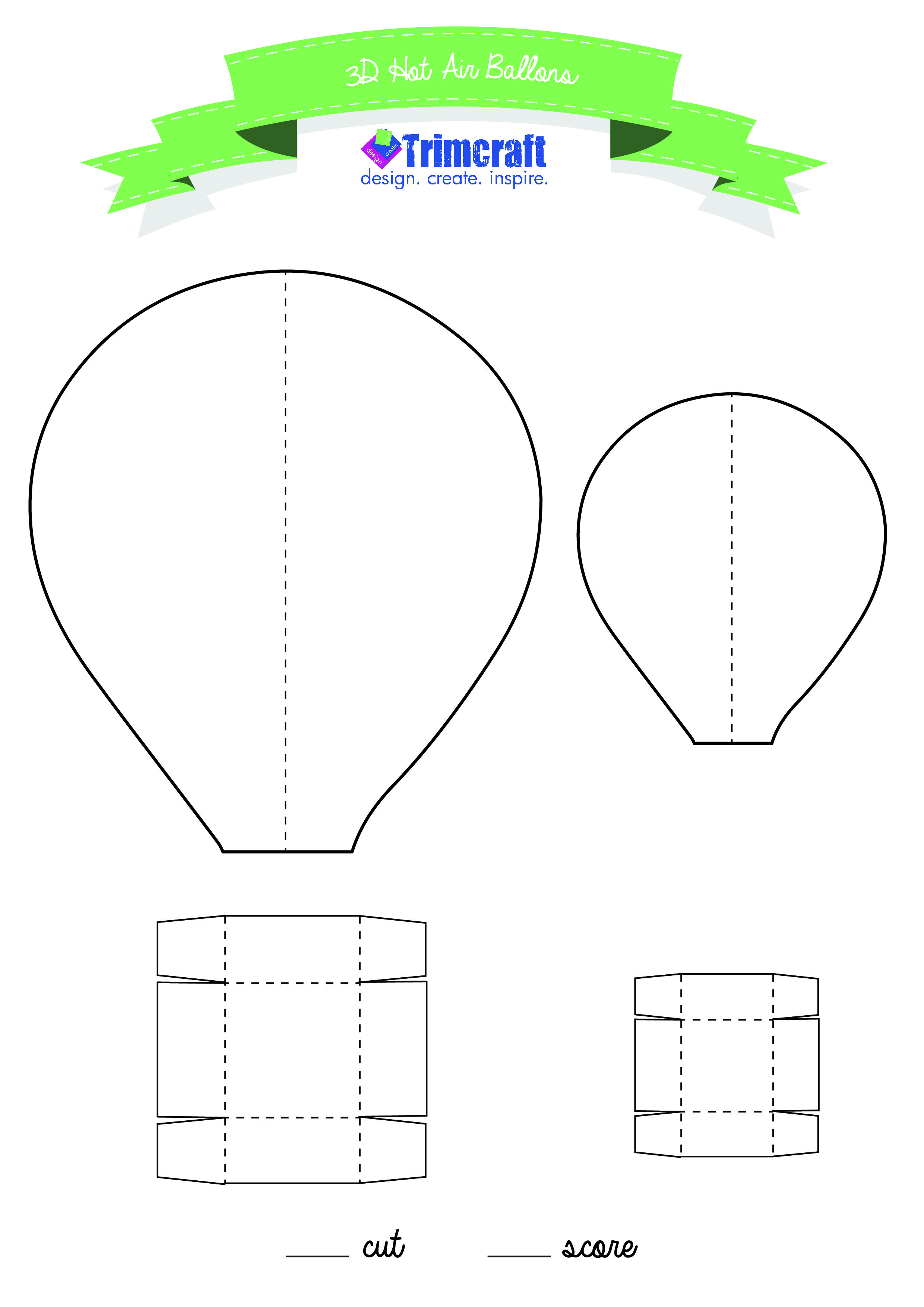 2480x3508 Surging Hot Air Balloon Templates Drawing Template - Hot Air Balloon Drawing Template