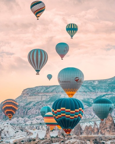 400x500 Hot Air Balloon Tumblr - Hot Air Balloon Drawing Tumblr