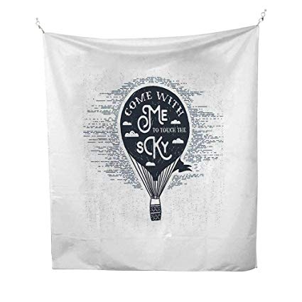 425x425 Lovebeach Tapestry Wall Hangingretro Hot Air Balloon - Hot Air Balloon Pencil Drawing