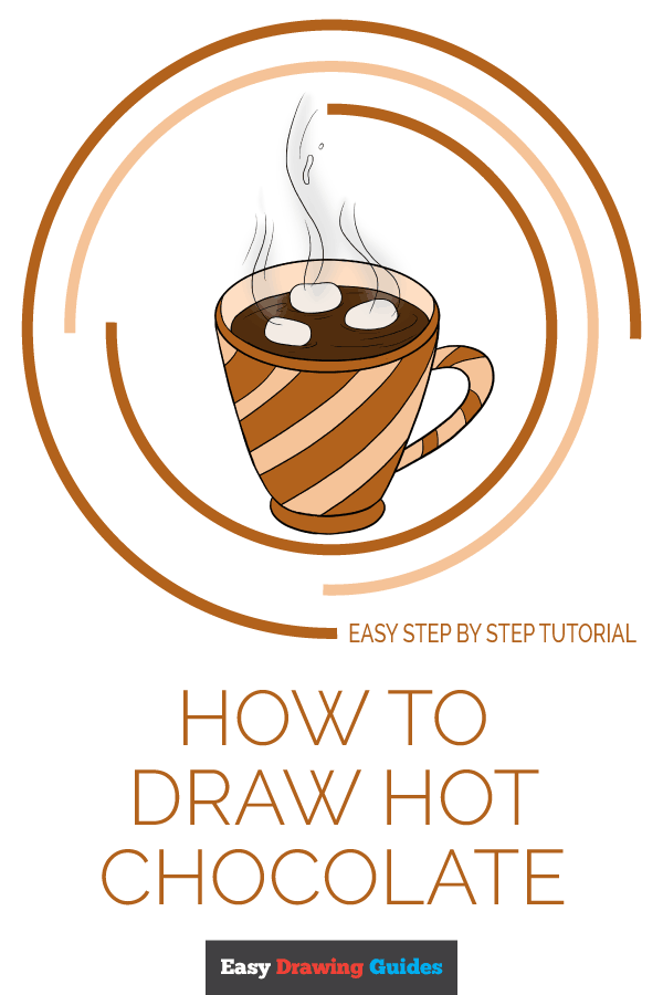 600x900 How To Draw Hot Chocolate - Hot Chocolate Drawing