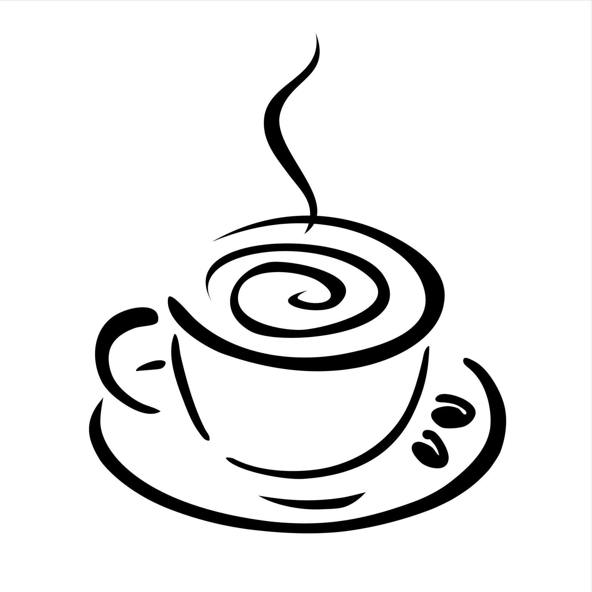 1899x1899 Best Hd Hot Coffee Drawing Images - Hot Coffee Drawing