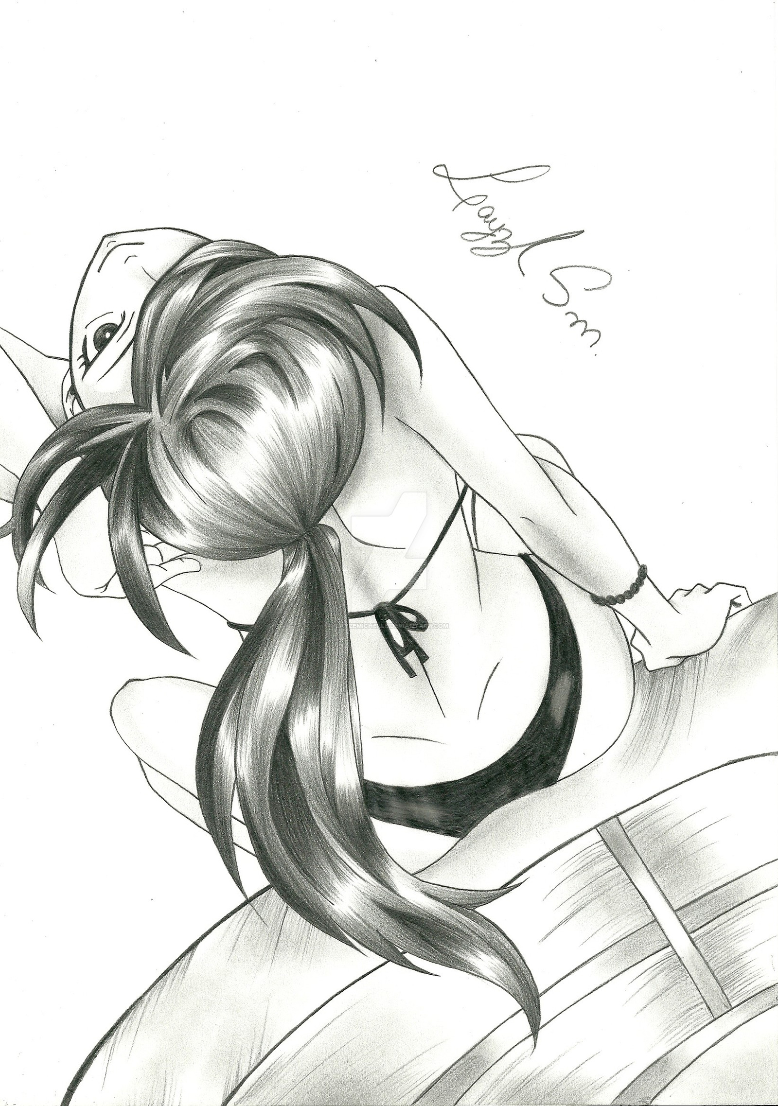 1600x2275 My Erza Scarlet Drawing - Hot Drawing