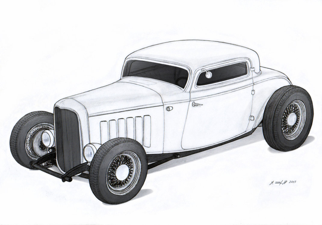 Rat Rod Drawings at Explore collection of Rat Rod