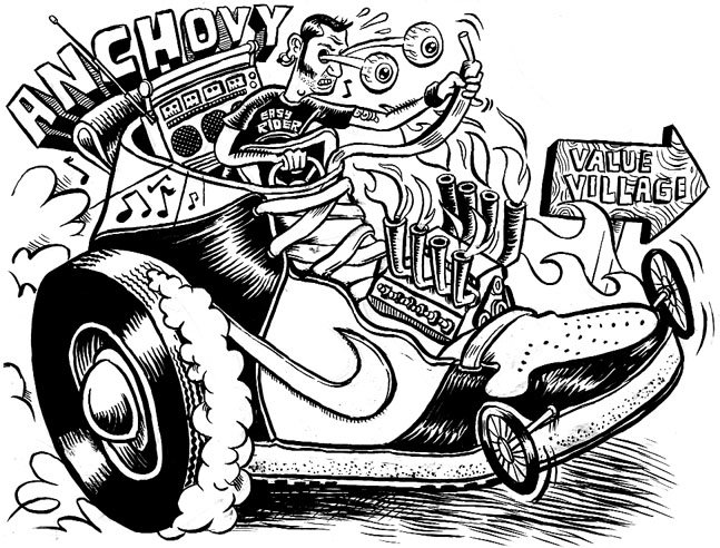 647x492 Huge Collection Of 'hotrod Drawing' Download More Than Images - Hot Rod Line Drawing