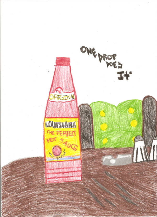 600x826 louisiana hot sauce drawing - Hot Sauce Drawing