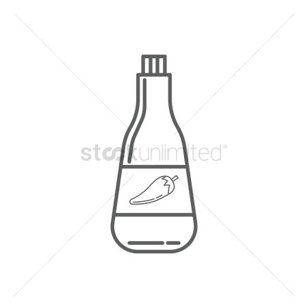 450x450 free hot sauce stock vectors stockunlimited - Hot Sauce Drawing