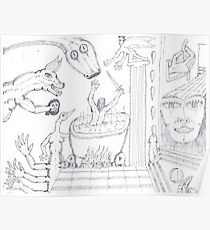 210x230 Hot Tub Drawing Posters Redbubble - Hot Tub Drawing