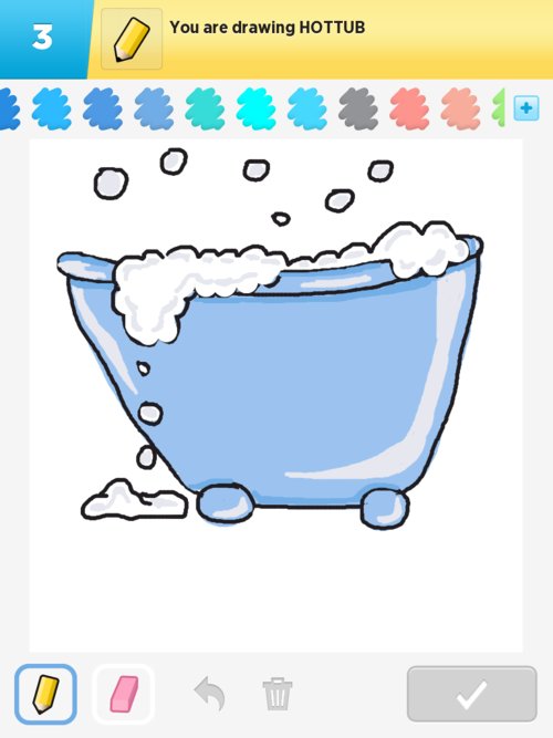 500x667 Hottub Drawings - Hot Tub Drawing