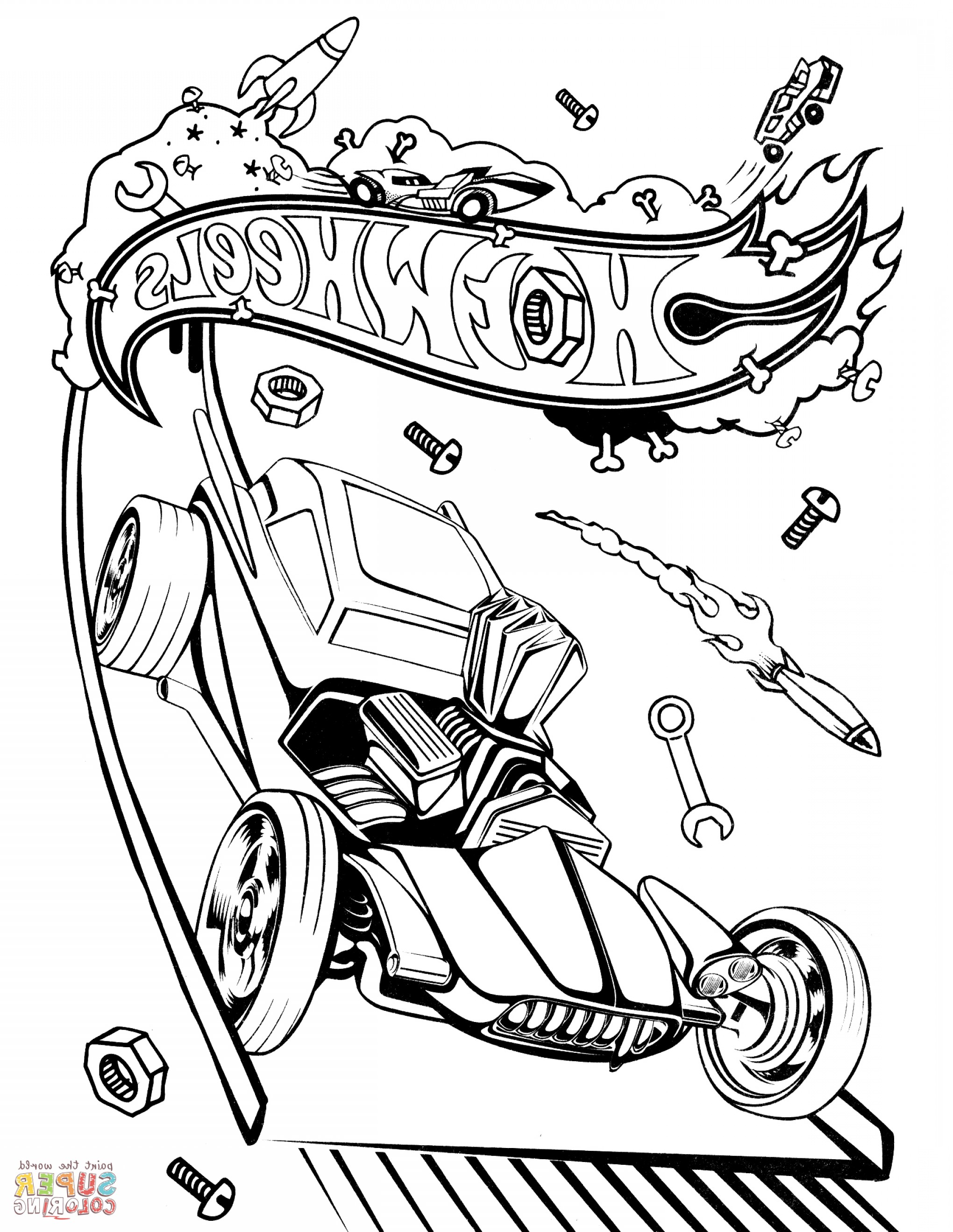 Hot Wheels Car Drawing at Explore collection of