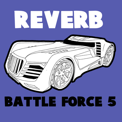 400x400 how to draw how the reverb from hot wheels battle force lesson - Hot Wheels Car Drawing