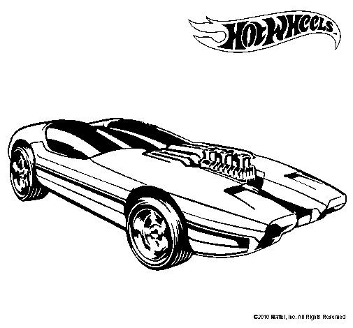 505x470 hot wheels - Hot Wheels Drawing