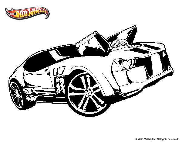 Hot Wheels Drawing at PaintingValley.com | Explore collection of Hot ...