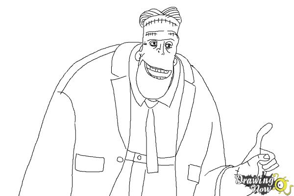 600x400 how to draw frankenstein from hotel transylvania - Hotel Transylvania 2 Drawing