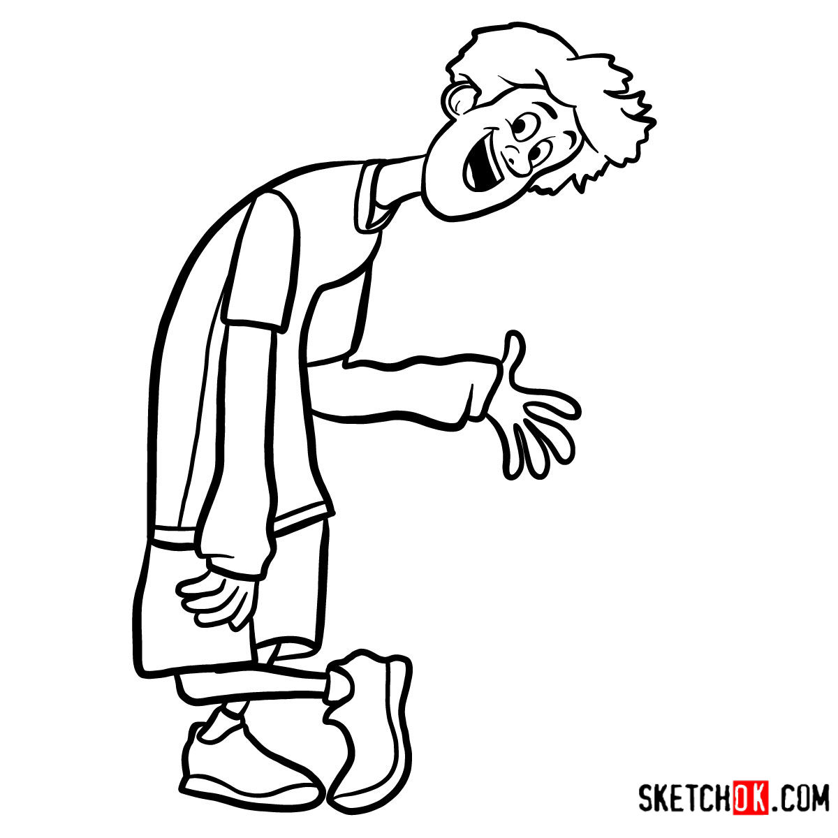 1200x1200 how to draw jonathan hotel transylvania - Hotel Transylvania Drawing