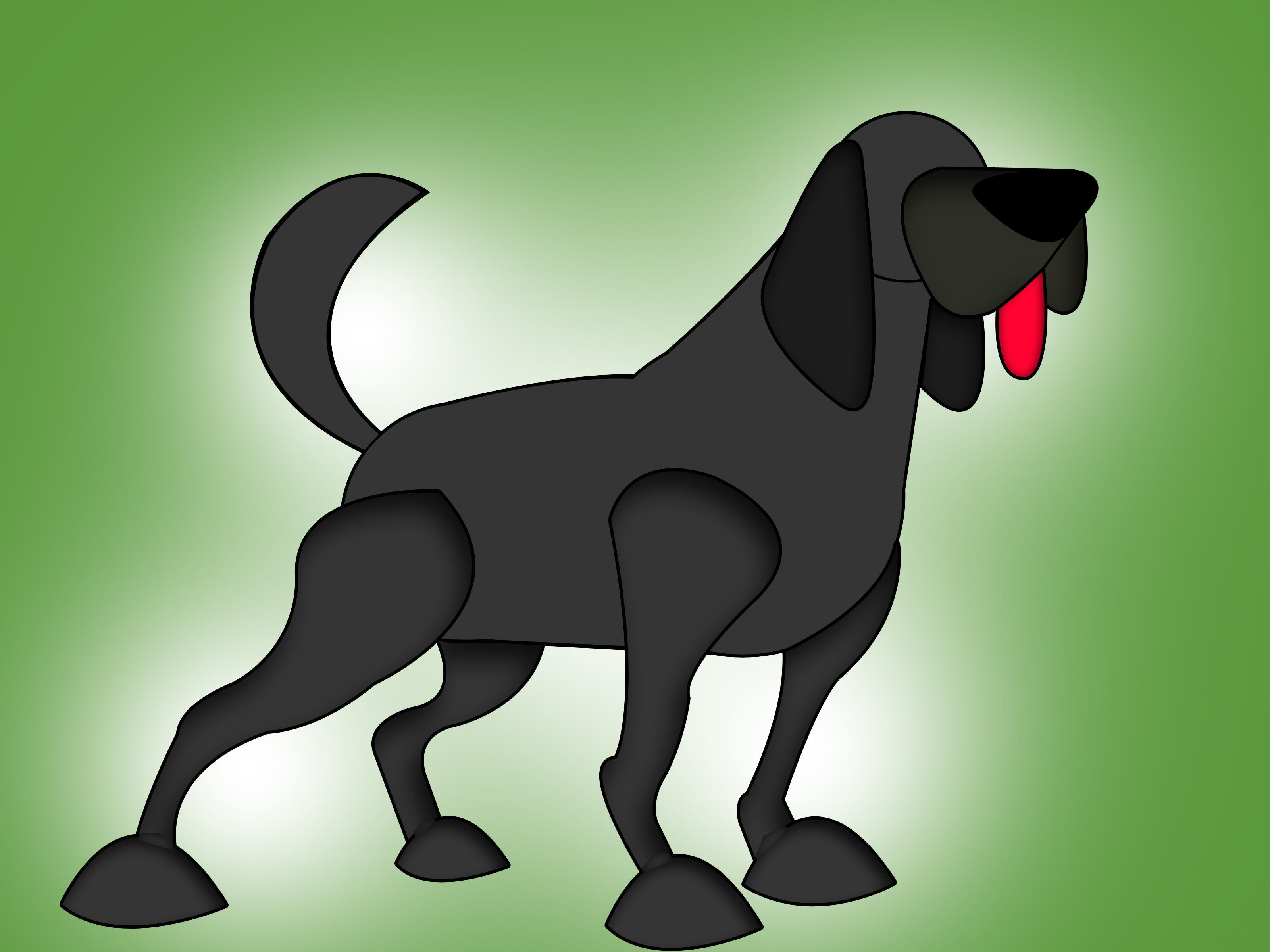 3200x2400 how to draw a hound dog steps - Hound Dog Drawing