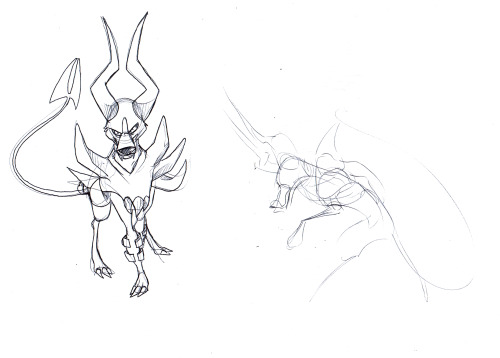 500x358 Mega Houndoom Tumblr - Houndoom Drawing