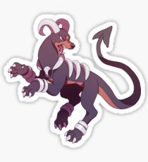 210x230 Houndoom Drawing Stickers Redbubble - Houndoom Drawing
