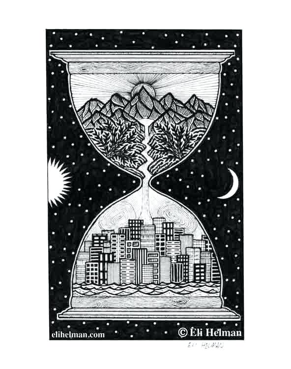 592x750 hour glass drawing drawing pencil brands new creative hourglass - Hourglass Drawing