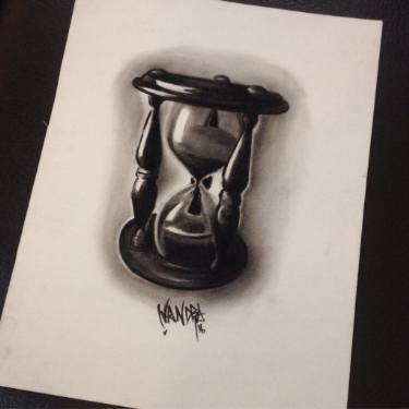 375x375 hourglass drawing - Hourglass Drawing